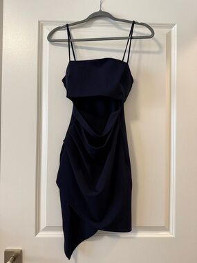 Windsor Black Two-Piece Midi Dress Set